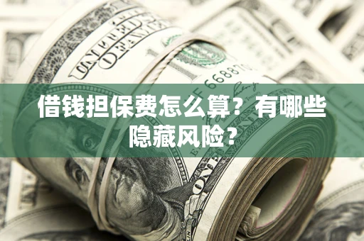 武汉借钱担保费怎么算？有哪些隐藏风险？