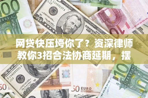武汉网贷快压垮你了？资深律师教你3招合法协商延期，摆脱暴力催收！
