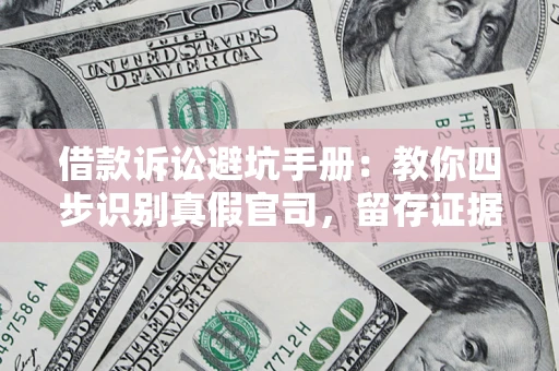 武汉借款诉讼避坑手册：教你四步识别真假官司，留存证据不踩雷