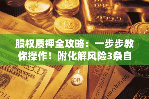 武汉股权质押全攻略：一步步教你操作！附化解风险3条自救法则