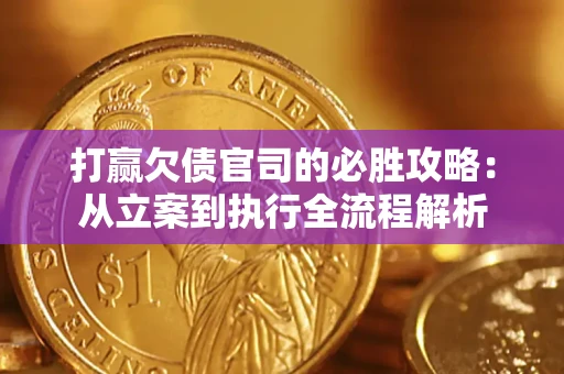 武汉打赢欠债官司的必胜攻略：从立案到执行全流程解析