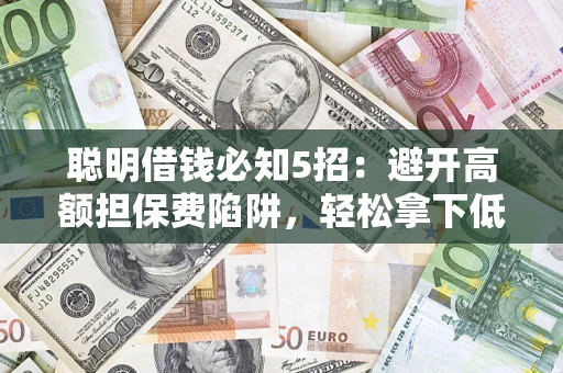 武汉聪明借钱必知5招：避开高额担保费陷阱，轻松拿下低息贷款