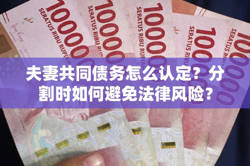 武汉夫妻共同债务怎么认定？分割时如何避免法律风险？